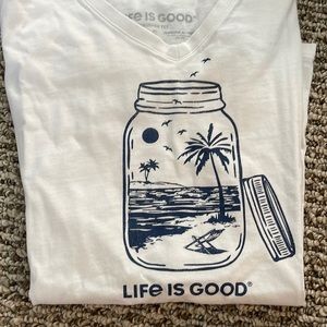 Life is good summer T-shirt